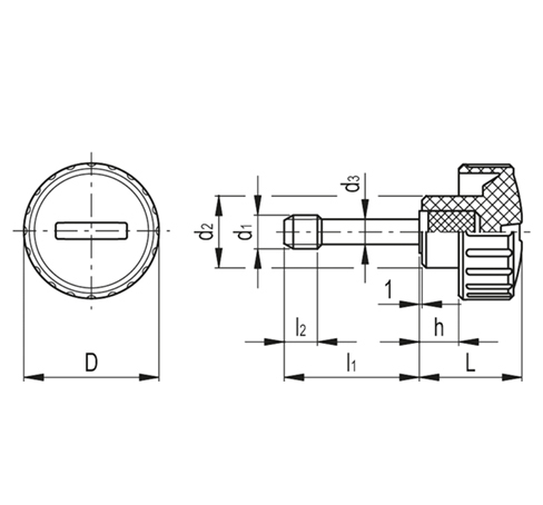 Фиксируемые рифлёные ручки BT-HP-AV-SST-p