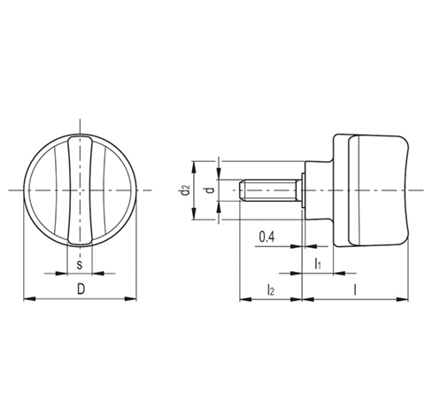 Зажимные барашки CT-FG-SST-p