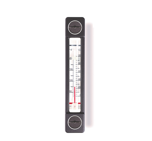 Столбиковые индикаторы уровня с термометром и с защитной рамкой HCZ/T-AR-PT-VT